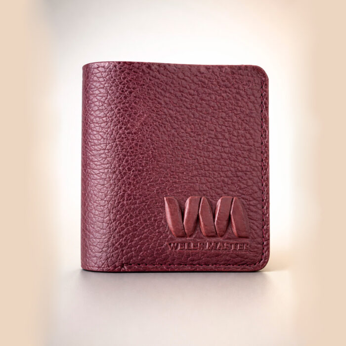 01 для сайта портмоне из натуральной кожи ручной работы бордовый