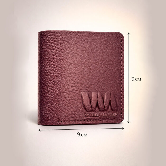 04 для сайта портмоне из натуральной кожи ручной работы бордовый