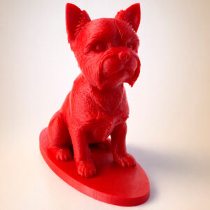 Фигурка собаки породы "Йоркширский терьер" – сувенир-декор