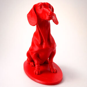 Фигурка собаки породы "Такса" – сувенир-декор