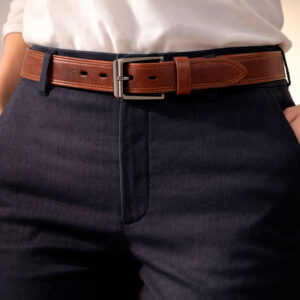 ремень из натуральной кожи ручной работы женский 30 мм