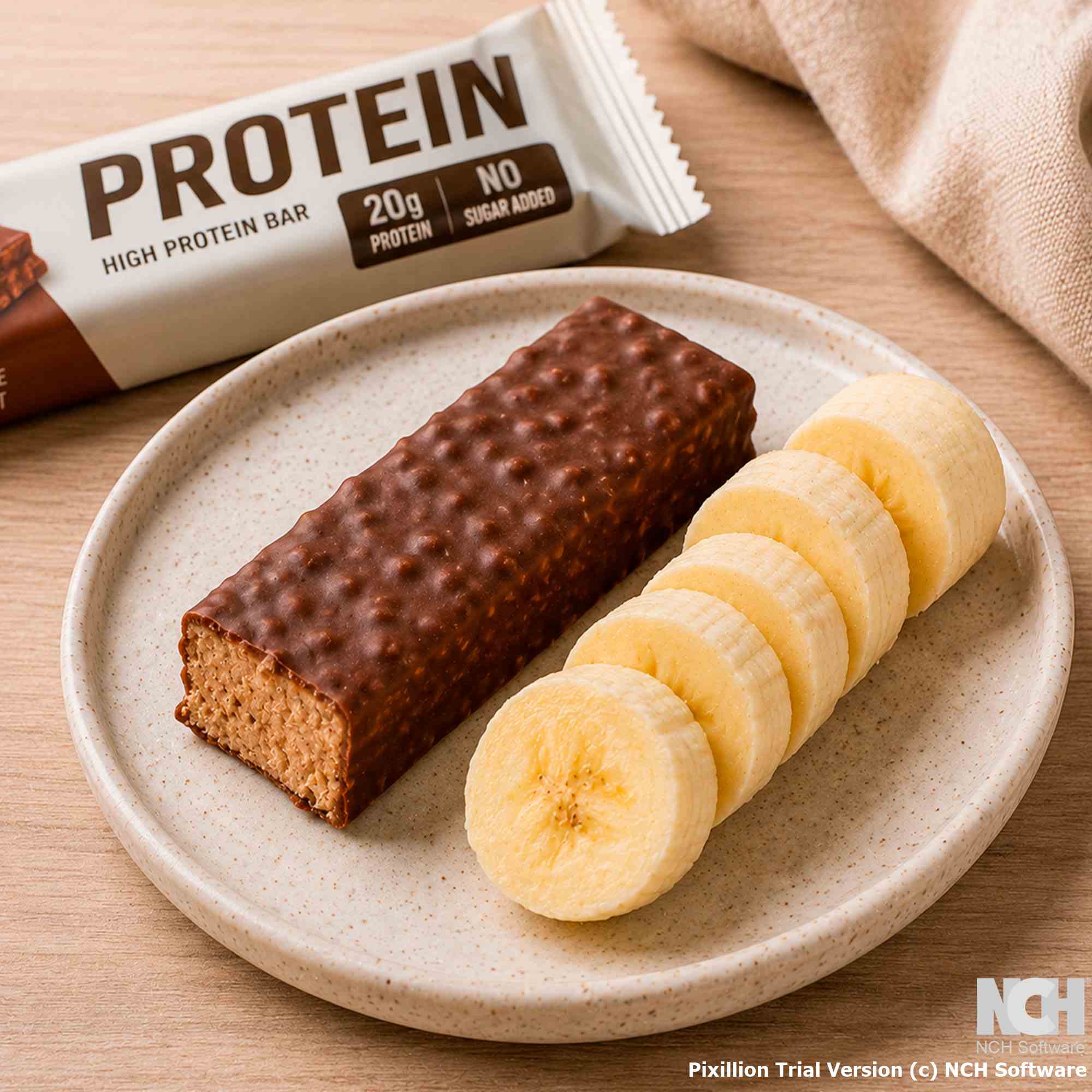 Протеиновый батончик с бананом