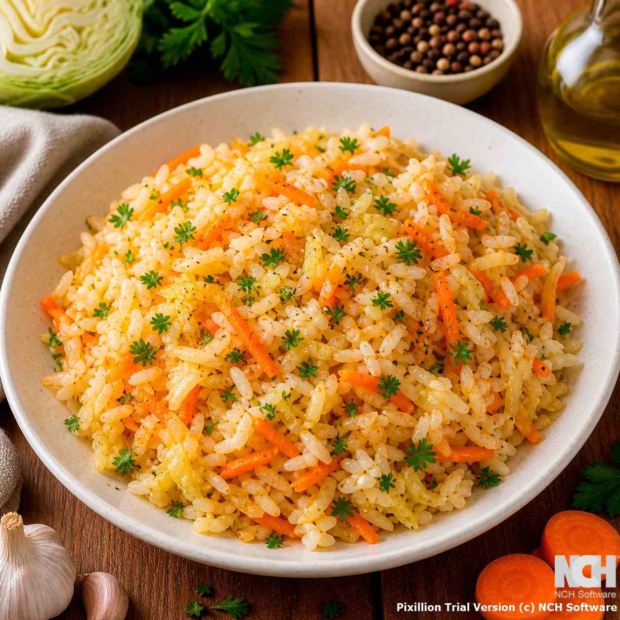 Рис с овощами