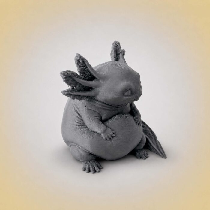 1 Фигурка Аксолотль Плюх из PETG